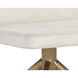 Hilda Vienna Cream Swivel Dining Chair, Swivel